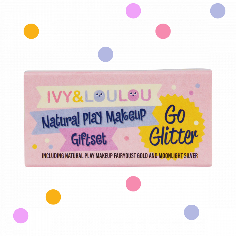 Natuurlijke Speel make-up Giftset Go Glitter